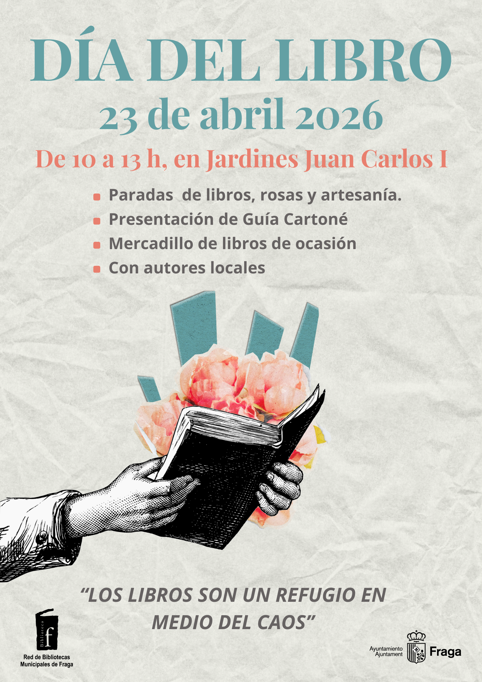 cartel programa dia libro