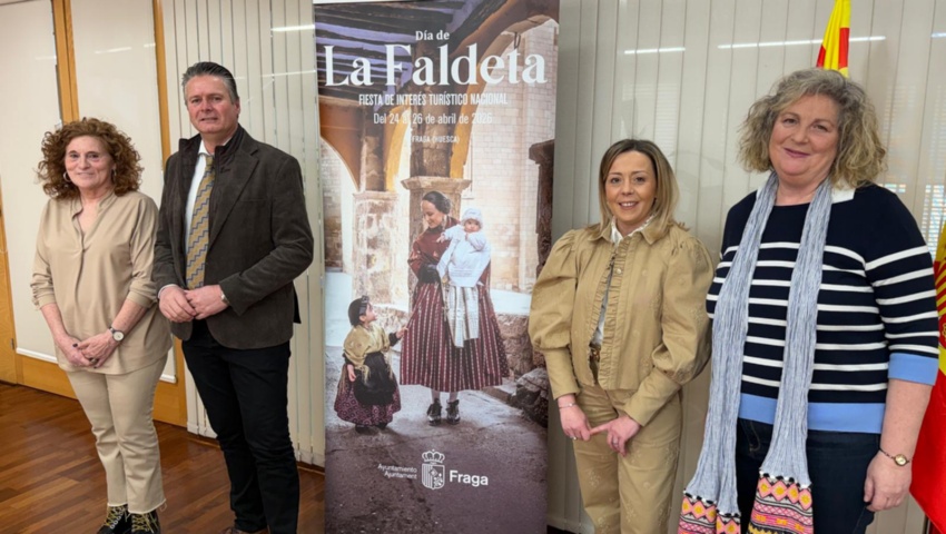 El Ayuntamiento de Fraga potencia La Faldeta con un abril repleto de actividades
