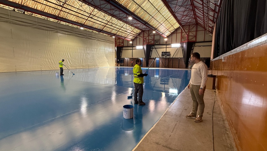 El Ayuntamiento de Fraga remodela la pista 3 del Sotet