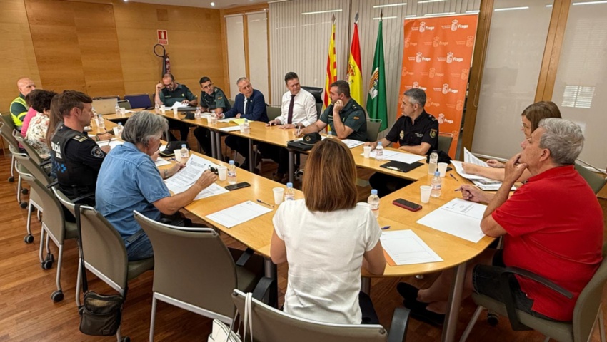 La Junta Local de Seguridad fija el dispositivo para el Monegros Desert Festival