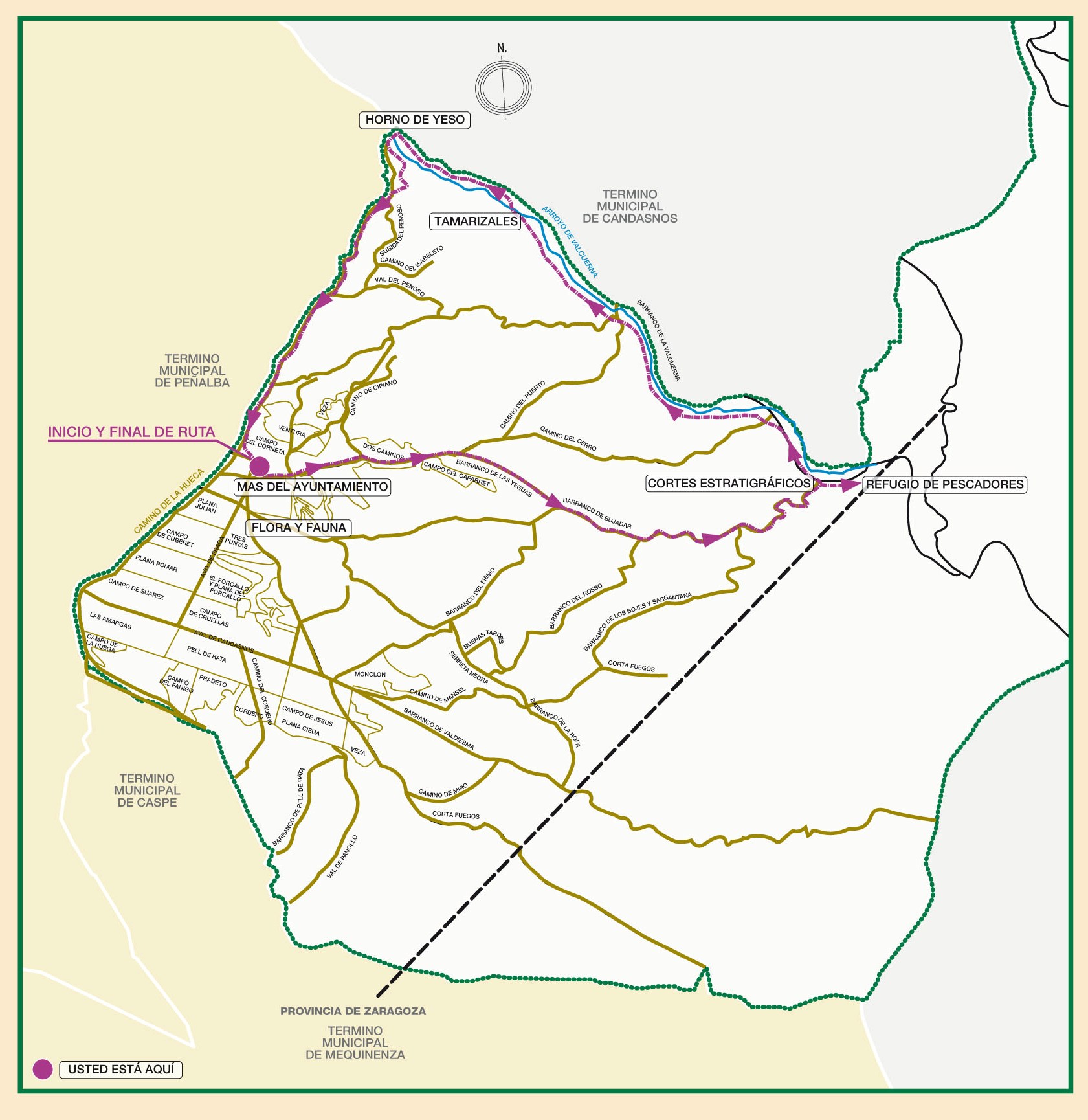 Ruta del vedado