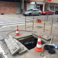 instalación de la fibra óptica