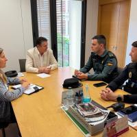 Reunión entre el Ayuntamiento, Policía Local y Guardia Civil